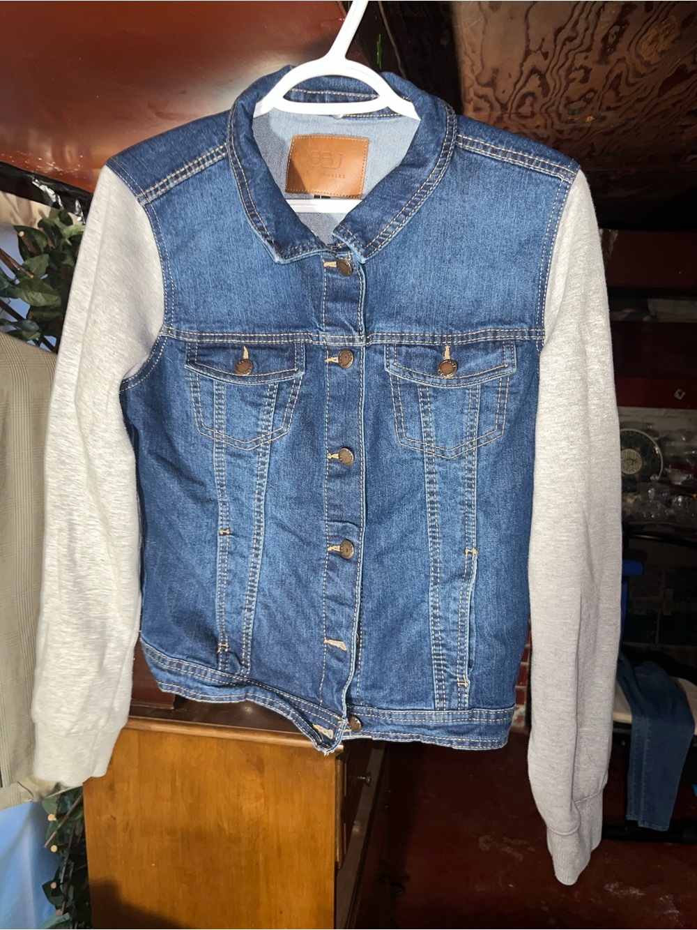 Women’s BBJ Los Angeles Size Large Jean Jacket Hybrid